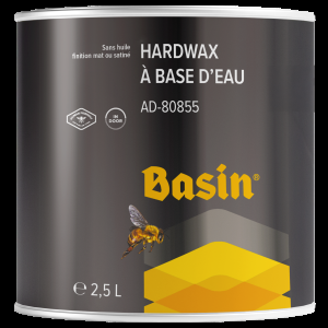 WATER-BASED HARDWAX - (satin)